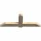 Ekena Millwork Eugene Rough Sawn Timber Gable Bracket, Douglas Fir, 60"W x 22"H x 4"D x 6"F, 9/12 Pitch GBW060X22X0406EUG00RDF - alternate 5